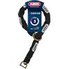 ABUS Catena 12KS per bloccadisco Granit Detecto XPlus 8008 - sicurezza aggiuntiva per moto - catena spessa 12 mm con tubo in tessuto