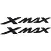 labelbike 2 Adesivi 3D Moto Scritte Xmax Compatibile con Yamaha
