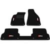 Somer Car Kit Tappetini Auto compatibili con Audi A4 B6-B7 2001-2008 - posteriore unito | Set Tappeti in Moquette, ricamo Edition, Tappeto auto su misura