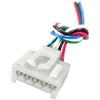 ZHjLut Compatibile con FIAT Per Panda 169 2003-2012 405116 Connettore per lampada fanale posteriore a 5 vie cablaggio precablato