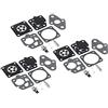 DXHSLH 8 pz/set Kit di Riparazione Carburatore Sostituisce for Kawasaki TD24 TD25 TD33 TD40 TD48 TG20 TG24 TG25 TG33 Parti Trimmer