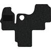 Alpha-Tex Produktions- und Handels GmbH Tappetini adatti per Mercedes Sprinter Tipo W901-905 2-Sitzer (Costruzione 1995-2000), Robust antracite | 1 pz. | Bordo beige