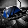 AZgraphishop Az Graphishop Adesivi Paramani Resina 3D Compatibile Con Suzuki V-Strom 650 / Explorer 2023 On APA-650-2023 (Montreal Blue)