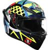 AGV K1 S Rossi Winter Test 2020 Casco, multicolore, M (57/58)