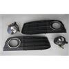 Generic Kit fari fendinebbia anteriori e griglie compatibile con Audi A4 B8 A4l 2009-2012