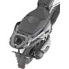 Generico Supporto Attacco posteriore per Valigia Bauletto GI.VI SR7070 compatibile con SYM ADX 300, nero