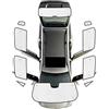 QRDKKL Pendina Parasole Auto Per Jeep Per Renegade BU 2014-2020 2021 2022 2023 Finestrini Automatici Parabrezza Visiere Coperture Parasole Protezione Solare Anti UV Parasole Tendine parasole per auto(All S