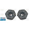 Piaggio KIT 2 GIUNTO GIUNTI ELASTICO RUOTA PER PIAGGIO QUARGO DIESEL - PIAGGIO APE POKER FORO 12 MM ORIGINALE PIAGGIO B073421.