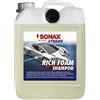 SONAX Xtreme RichFoam Shampoo in Schiuma (5 Litri) con Potente Soluzione antisporco e Profumo fruttato di Bacche per Il Veicolo Completo | Art. 02485000