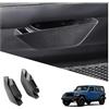 Ruiya 2 Pezzi Auto Porta Maniglia Immagazzinaggio Scatola per Jeep Wrangler Jl/Gladiator JT 2018-2024, Car Handle Organizer Maniglia Porta Braccioli Scatola di Immagazzinaggio Wrangler accessori