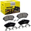 TEXTAR Kit pastiglie freni Anteriore non predisposto per visualizzazione avviso usura con accessori 2340902 Compatibilità con CITROËN C3 I Hatchback FC, FN C2 Hatchback JM C3 Pluriel HB