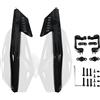 KIMISS Paramani Universali per Moto 7/8 (22mm) in ABS - Protezione Anticaduta per Moto, E-Bike e Scooter