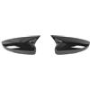RINKTEEA Copri Specchietto Laterale Per VW Per Golf 8 MK8 2020 2021 Copri Specchietti Retrovisori Esterni Per Auto(Glossy black)