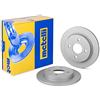 metelligroup 23-0542C Disco Freno Verniciato, Kit Composto da 2 Dischi Freno, Pezzo di Ricambio per Auto/Automobile, Certificato ECE R90