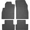 FROGUM El Toro Set di tappetini in gomma per Chevrolet Cruze I 2008-2016/Orlando I 2010-2018 | Materiale resistente | Bordo protettivo di 1-5, cm