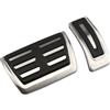 HTVTKRFGRL Pedale Sportpedale Per A4 B8 Per A5 Per A6 2008-2019 Per A7 Per Q5 Q7 Per Q8 Per Macan Per Cayenne RHD Gas Pedale Freno Copertura Pad Pedali Auto