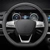 JGDLBXJY coprivolante per Ford Eco Sport (ab Bj.2017),Antiscivolo Pelle Microfibra Coprivolante Traspirante Coprivolante 37-38cm Copri Manubrio Auto per Donna Uomo,Multi-colored-D type