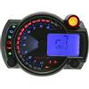 SHIN YO TACHIMETRO KOSO RX2N PLUS, 0-10.000 RPM, RETROILLUMINAZIONE BLU, DISPLAY NERO