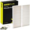 RIDEX PLUS 424I0082P Filtro abitacolo Compatibilità con NISSAN NP300 Navara Pick-up D40