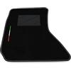 Somer Car Tappetino Auto SOLO LATO GUIDA 1pz compatibile con Daihatsu-Terios 1997-2005 | 1 tappeto su misura in moquette, bandiera Italia
