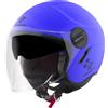 Bogotto H595-1 SPN Casco Jet, blu opaco, L
