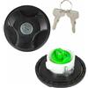 QGBKLZNZHP Coperchio Serbatoio Per Fiat Panda 1991-2012 Tappo Benzina Compatibile Con Serratura Plug And Play Design Ricambi Auto Auto Tappo Carburante