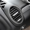 KUNGKIC Per Mercedes-Benz SLK R171 2004 2005 2006 2007 2008 2009 2010 fibra di carbonio auto console centrale cruscotto entrambi i lati telaio di uscita dell'aria adesivo interno accessori decorativi