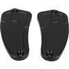 MasYosh -Frizione anteriore -Serbatoio liquido freno -Tappo di copertura in lega di alluminio di ricambio per MV Agusta Brutale 750 910 920 (nero)