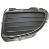 Prasco griglia paraurti anteriore sinistro per Fiat Grande Punto 2006 > 2010, Nero, A inserimento