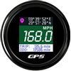 PLIQVBN Moto Contachilometri Tachimetro GPS Digitale Impermeabile Tachimetro Contachilometri Regolabile Con Antenna GPS Per Yacht A Motore Per Moto