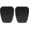 SHULFY Copripedale in gomma per freno frizione per H-onda Fit Jazz 2002-2019 Civic 9th gen HR-V CR-V CR-Z A-cura NSX NA1 NA2 (colore: 2Pc)