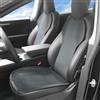 Ywooon Coprisedile Anteriore per Auto Tesla Model 3/Y/S 2017-2025 Traspirante Morbido e Antiscivolo - Cuscino di Seduta Confortevole per la Guida Accessori Interni Flanella, 4 Pezzi