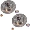 ATEC Germany 2x Dischi freno posteriori Ø 240 mm completi con cuscinetto ruota Compatibile con RENAULT CLIO, MEGANE, MODUS/GRAND MODUS (F/JP0_), TWINGO II (CN0_), WIND (E4M_)