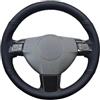 Mcrnwbip Coprivolante Auto Per Opel Per Astra (H) Per Signum Per Corsa 2004-2009 Per Zafira (B) 2005-2014 Per Vectra (C) Coprivolante auto Copri Volante(Blue Thread)