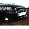 Luxyline Barra di griglia cromata per Audi A3 serie 2 03-08 Audi A3 Serie 2 Sportback 04-08 S3 06-24 S3