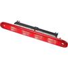 A ABSOPRO LED Terza Luce Stop Alta Montatura Per Peugeot 107 05-14 1pc | Plastica, Rosso/Argento/Nero, 28.5x3x4.5 CM, Per Citroen C1 05-14, OE 1606372780, 2 Pin, Impermeabile
