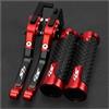 AMASONY Leva Della Frizione 2025 Per H&ONDA SH125i SH 125 125i Motociclo Regolabile Freno Frizione Leve Manopole Copertura(Red)
