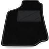 Somer Car Tappetino Auto SOLO LATO GUIDA 1pz compatibile con Volkswagen Passat B3 1988-1993 | 1 tappeto su misura in moquette