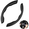 YANBINGS Coprivolante Auto per Chery dr 4.0, 5.0, 6.0 2020-2024, Coprivolante Antiscivolo Segmentato, Blac-k