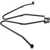 JHMHCOQ Portapacchi Per Moto Per Triumph Per Bonneville T100/Per SE T100 2001-2016 Per Thruxton 900/Per Scrambler 2006-2016 Moto Bisaccia Barre Di Supporto(Nero)