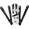XMT-MOTOR Moto Staffa Poggiapiedi Pedane Passeggero Posteriore Adatto per CBR600RR 2005-2006