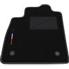 Somer Car Tappetino Auto SOLO LATO GUIDA 1pz compatibile con Ford Puma 2019-2025 | 1 tappeto su misura in moquette, bandiera francia