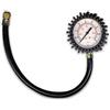 Gev 1083082 Manometro Pressione Gomme Professionale, Nero, 0-4 Bar