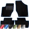 moto-MOLTICO Tappetini Auto Set di Tappeti in Moquette su Misura per Citroen C4 III dal 2020 (Filo Blu)