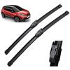 Autopixl Spazzole tergicristallo anteriori compatibili con Renault Captur Kaptur 2016-2019 Parabrezza Parabrezza Finestrini Auto Pioggia Spazzole 26+16