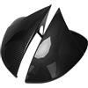 HWBZDPZQD Calotta copri specchietto retrovisore in fibra di carbonio, for Golf 8, for MK8, for GTE, for GTD, for R-Line, 2020, 2021, con Lane Assist, a forma di corno di bue