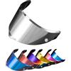 PSLER Visiera per AGV Pista GP RR Pista GPR CORSA-R RACE 3 RACE 2,Visiera Colorata Accessori per Casco da Moto Ricambio(Argento Trasparente)