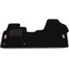 Somer Car Kit Tappetini Auto compatibili con Citroen Jumpy 2016-2025 | Set Tappeti in Moquette, Bandiera Regno Unito, Tappeto auto su misura