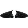 HILLAR Auto Coperture Specchietti 2 pezzi per per Golf 7 MK7 7.5 GTI GTD GTE R per Touran 2013-2020 Ala laterale Specchietto retrovisore Borsette Copertura Trim Coperchio Specchietto(Gloss Black)