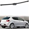 ZELLYA Spazzola Tergicristallo Posteriore, per Seat Ibiza MK4 Fließheck 2012-2017 Braccio Spazzolante Tergi Gomma Idrorepellente Nera